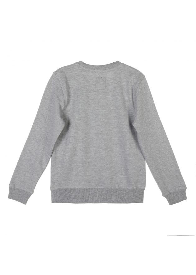 Sweat garçon Go Wild manches longues Redwood